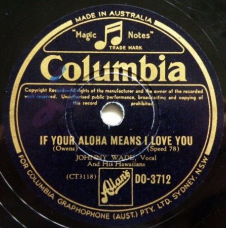 JOHNNY WADE AND HIS HAWAIIANS