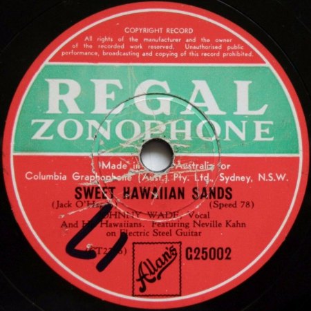 JOHNNY WADE AND HIS HAWAIIANS