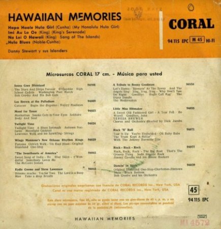 DANNY STEWART - Tennessee / DANNY STEWART - Hawaii