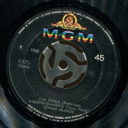 CONNIE FRANCIS EP's