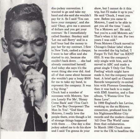 CHUCK JACKSON, CHARLES JACKSON