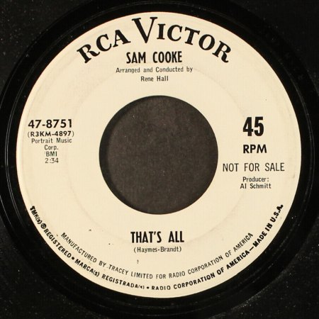 SAM COOKE - US-Pressungen
