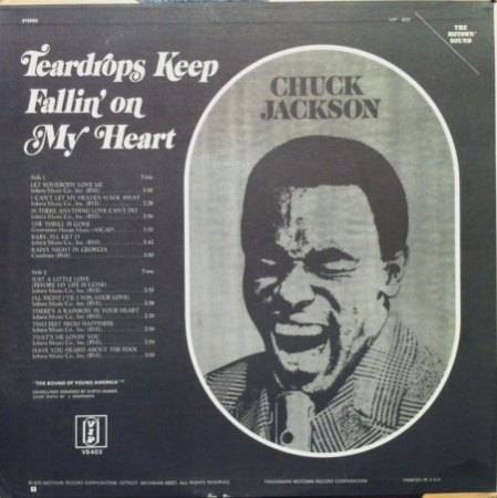 CHUCK JACKSON, CHARLES JACKSON