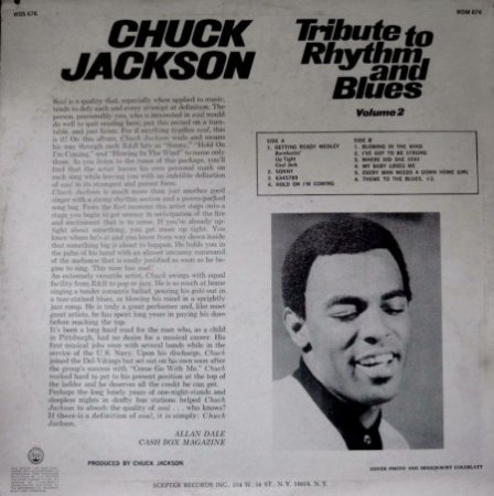 CHUCK JACKSON, CHARLES JACKSON