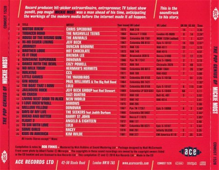 MICKIE MOST / MOST BROTHERS (England Rocks)