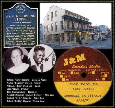 FATS DOMINO - POOR POOR ME [IM 438-ALT.]