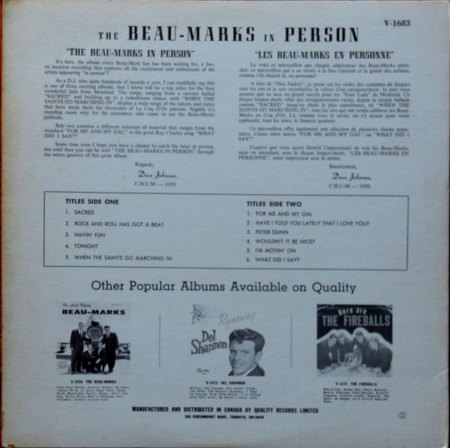 BEAU MARKS aus Kanada