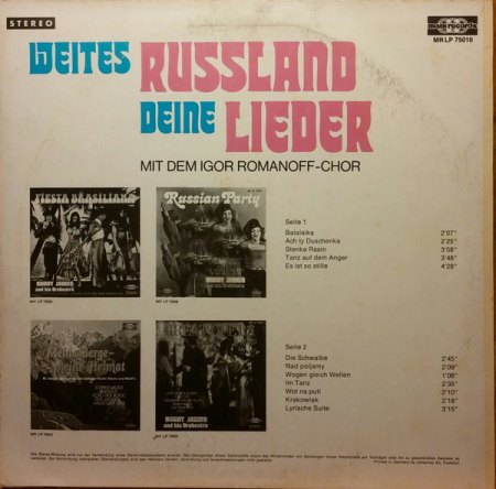 Der ROMANOFF-CHOR