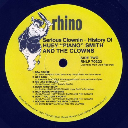 HUEY "PIANO" SMITH