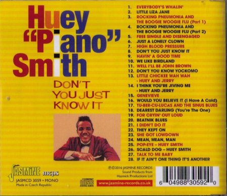 HUEY "PIANO" SMITH