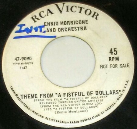 ENNIO MORRICONE  (1928 - 2020)
