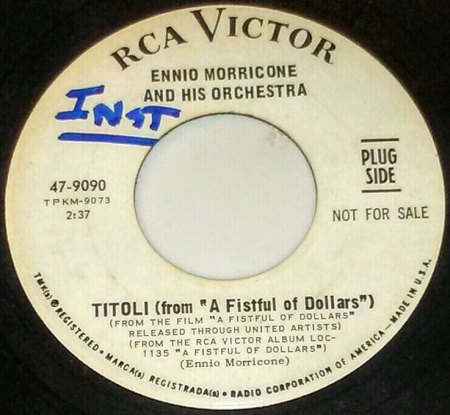 ENNIO MORRICONE  (1928 - 2020)