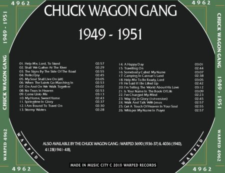 CHUCK WAGON GANG