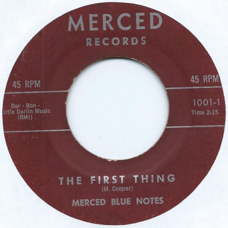 MERCED BLUE NOTES - Ken Craig