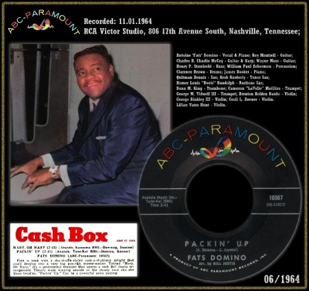 FATS DOMINO - PACKIN' UP