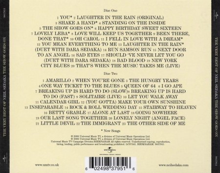 NEIL SEDAKA - CD's