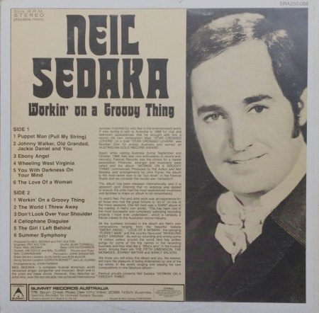 NEIL SEDAKA - LPs