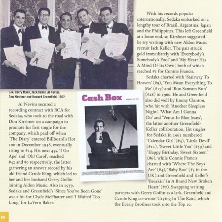 SEDAKA & GREENFIELD (Songbook)