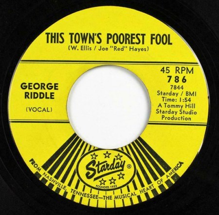 GEORGE RIDDLE