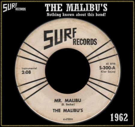 MALIBU'S - MR. MALIBU