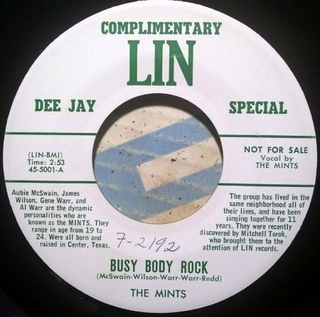 The MINTS bzw. The FOUR MINTS