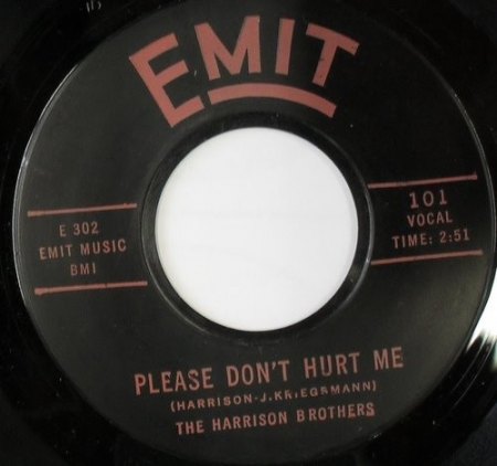 JIM AND BOB HARRISON = THE HARRISON BROTHERS