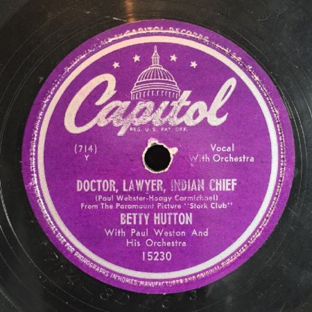 BETTY HUTTON