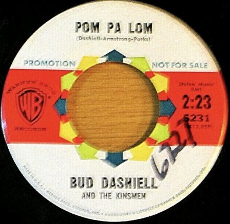 BUD and TRAVIS - London 45-GL 7001