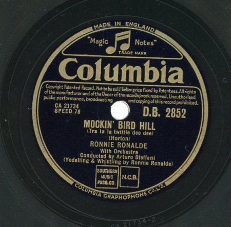 RONNIE RONALDE (UK)