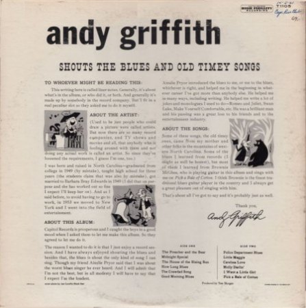 ANDY GRIFFITH (Matlock !)