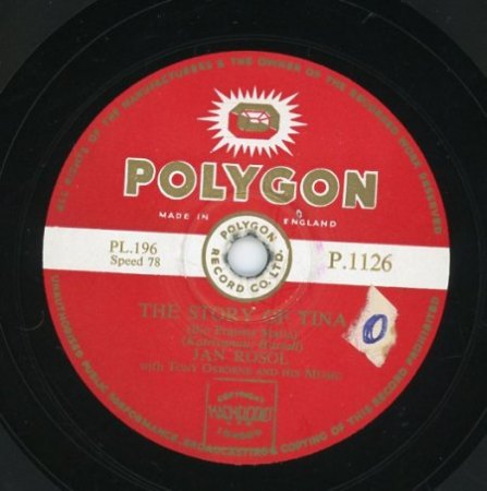 POLYGON - britisches Label, ausschließlich für 78er
