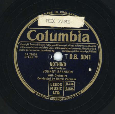 JOHNNY BRANDON