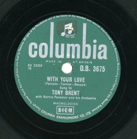 TONY BRENT