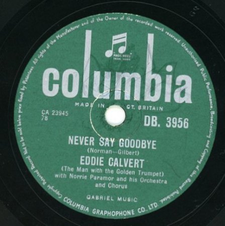EDDIE CALVERT