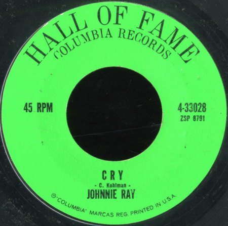 JOHNNIE RAY - Kurz-Bio, Disco u. seine Singles