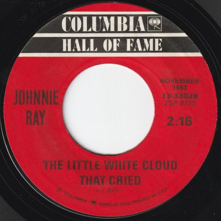 JOHNNIE RAY - Kurz-Bio, Disco u. seine Singles