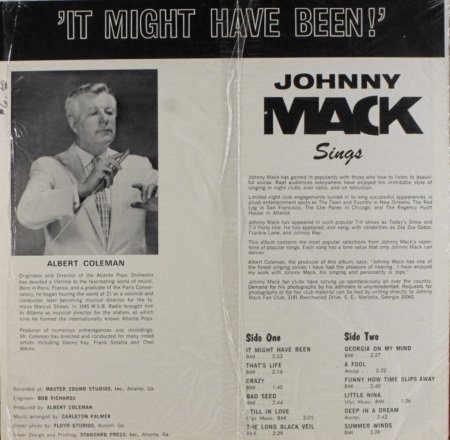 JOHNNY MACK