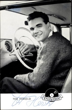 TED HEROLD  -   Autogrammkarten