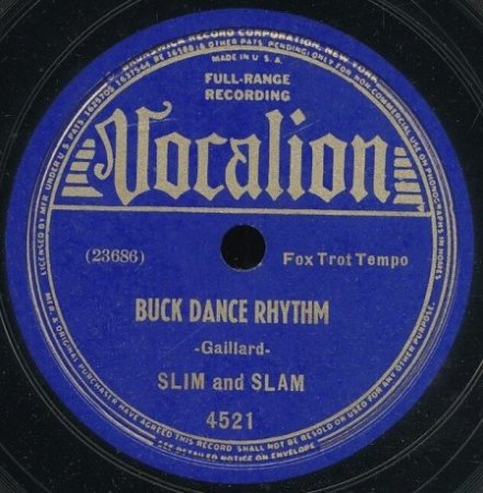 SLIM GAILLARD - Burleske Komik (Swing-Jazz)