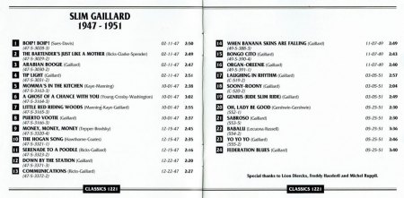 SLIM GAILLARD - Burleske Komik (Swing-Jazz)