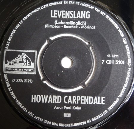 HOWARD CARPENDALE