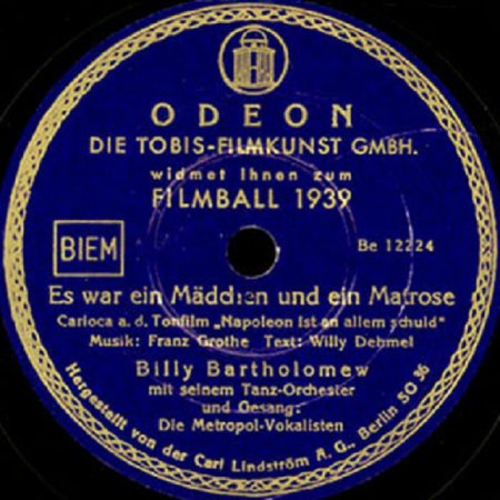 BILLY BARTHOLOMEW