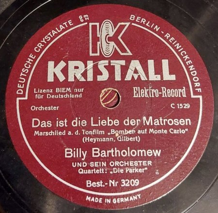 BILLY BARTHOLOMEW