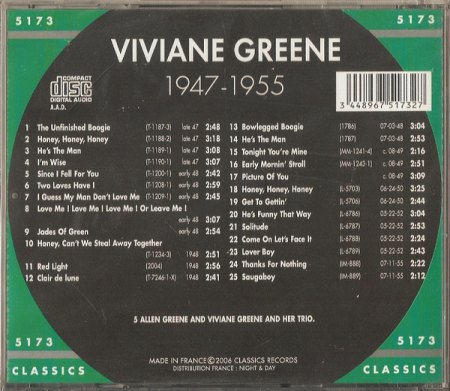 VIVIANE GREENE