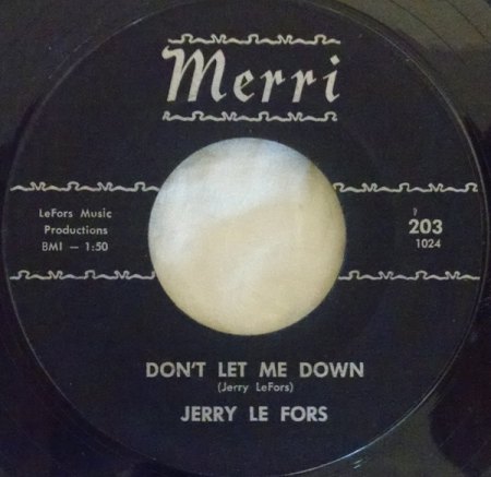 BOB SUMMERS & JERRY LeFORS = The INADEQUATES