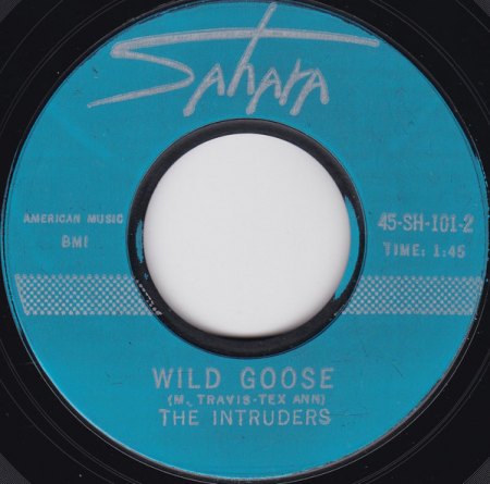 The INTRUDERS - eher weniger bekannte Instrumentalgruppe & andere