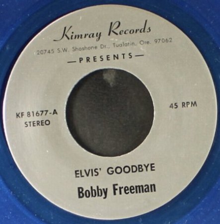 BOBBY FREEMAN - Singles