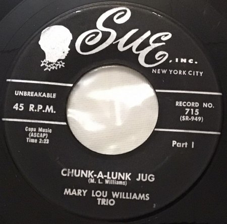 MARY LOU WILLIAMS