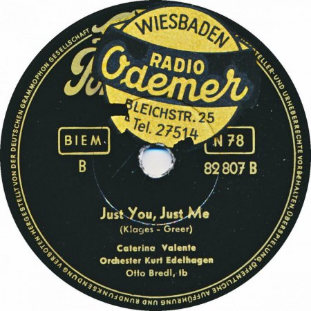 CATERINA VALENTE auf Brunswick