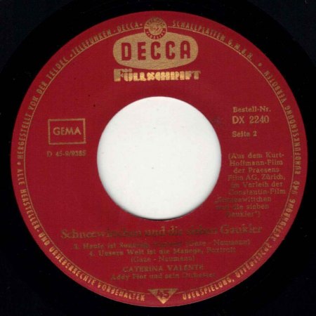 CATERINA VALENTE  -  EPs